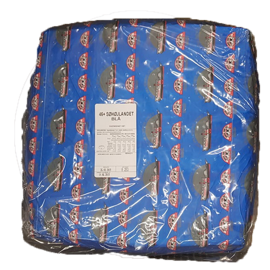 Blå Søhøjland uden kommen